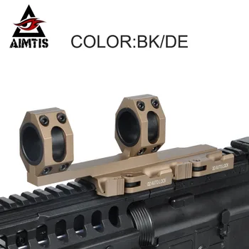 

AIMTIS AR15 M4 M16 AK47 Quick Release Scope Mount Optics QD Rifle Scope Rings 1" 30mm Diameter Fit 20mm Picatinny rail