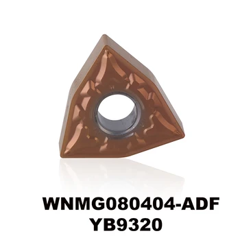 

WNMG080404-ADF YB9320 for stainless steel P type material carbide turning inserts cnc plate WNMG080404 WNMG 080404 WNMG431