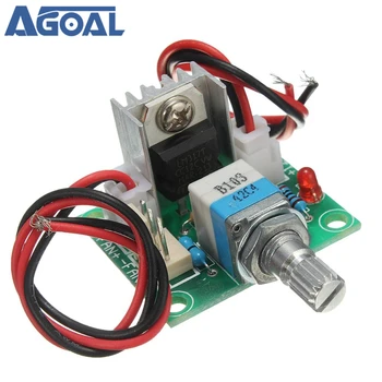 

LM317 Voltage Regulator Board Fan Speed Control With Switch Free Shipping