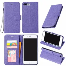 

EA PHUNDAS Luxury Linen PU Leather Flip Case For iphone 5 5S SE Silicone Magnetic Wallet Cover for iphone X 6 6s 7 8 Plus Case