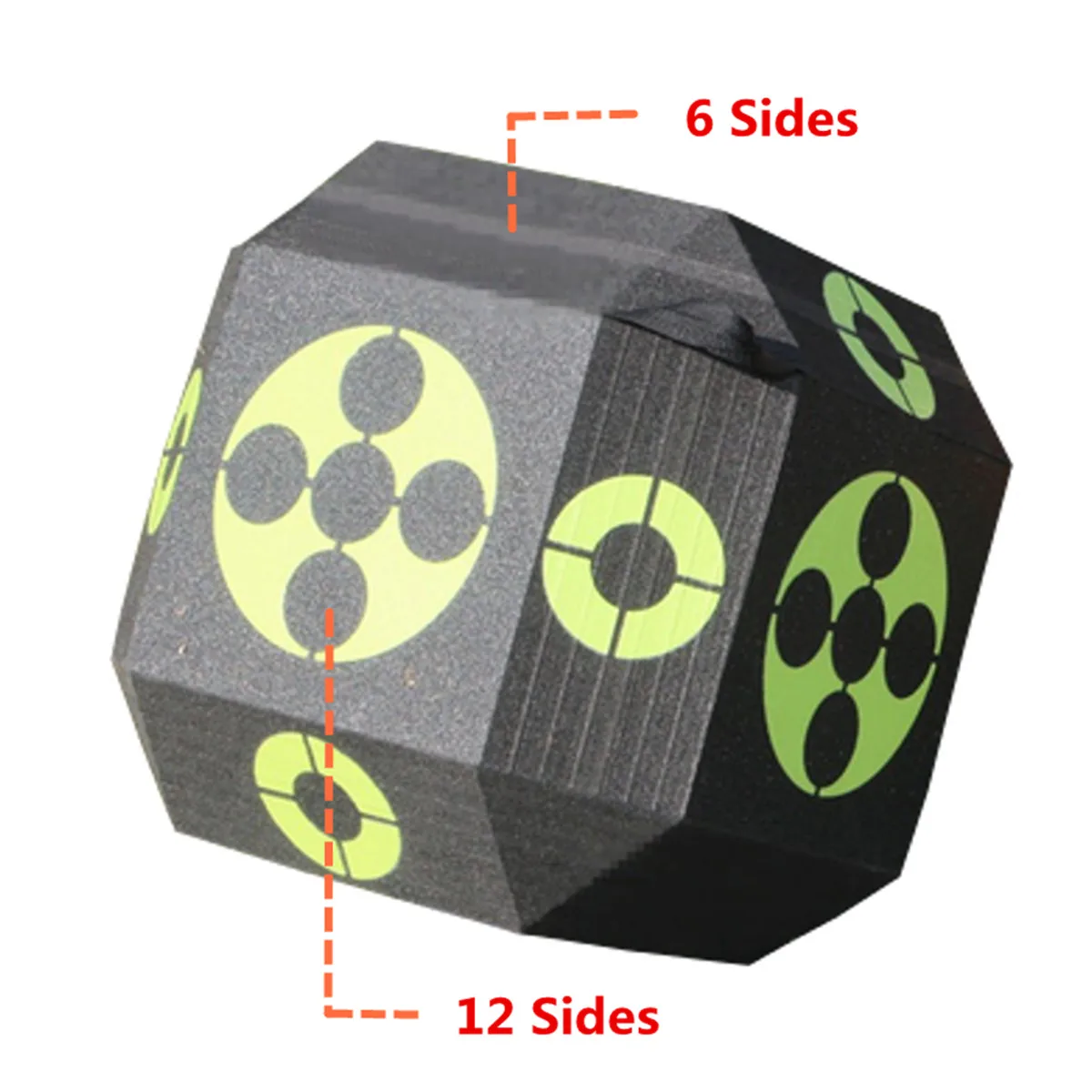 Billige Y 3D Ziel Würfel 38cm Seiten für Schießen Jagd Praxis Ausbildung Pfeil Ziel Cube Für Recurve Bogen Self Healing schaum