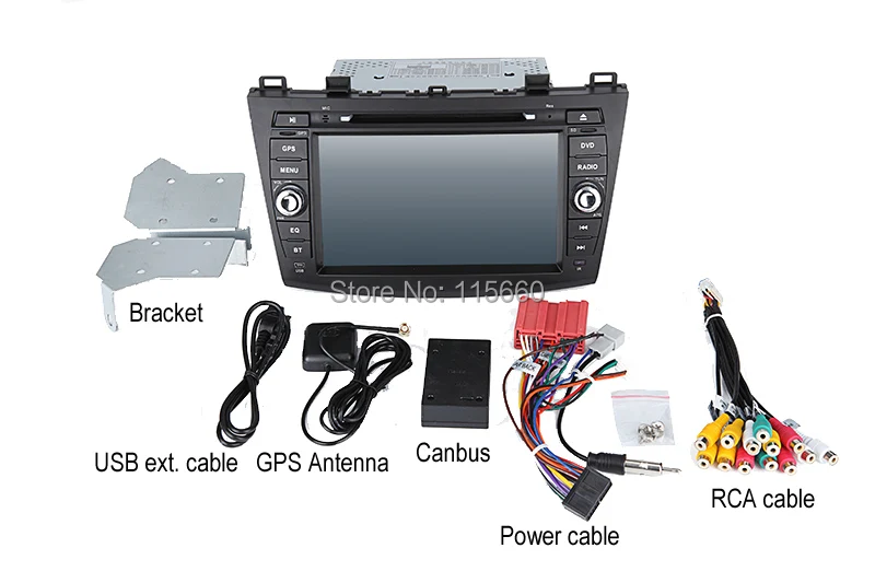 cables of Mazda 3 2010-2013 Andriod