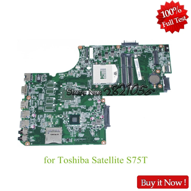 

NOKOTION DA0BD6MB8D0 A000244130 Main Board For Toshiba Satellite S75 S75T Laptop motherboard HM86 HD4000 DDR3 Tested