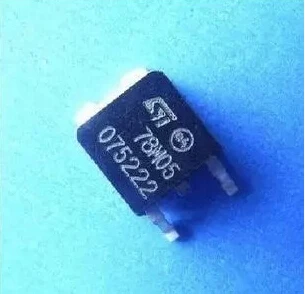 100 Pz Nuovo 78M05 To252 7805 750Ma