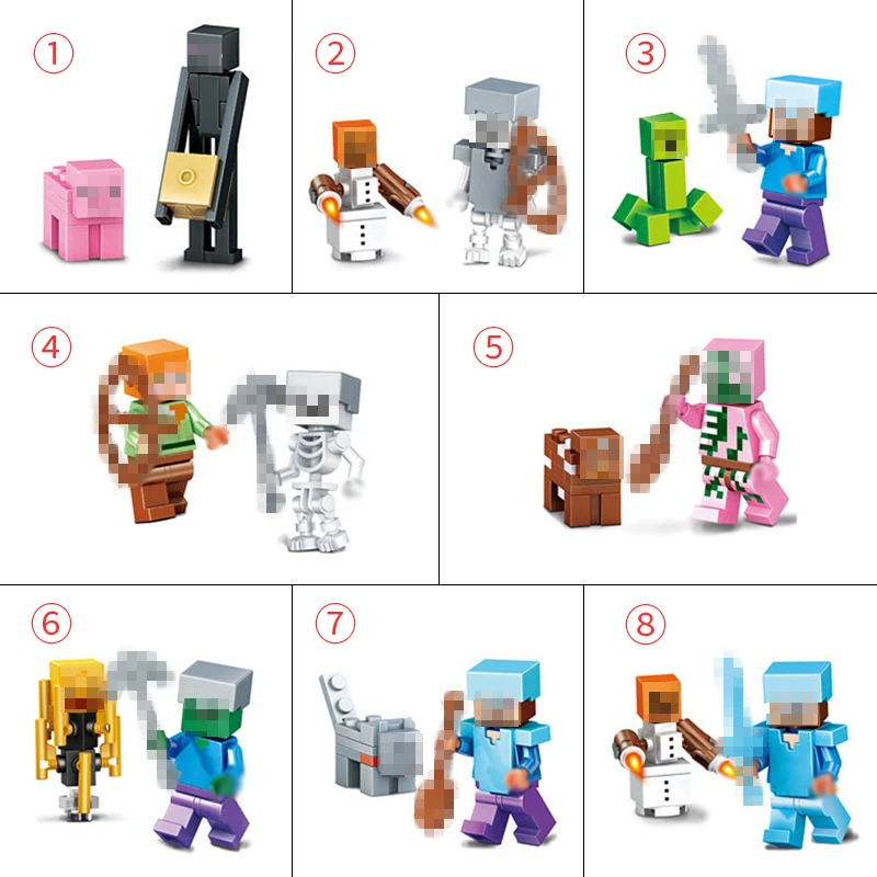 juguetes minecraft aliexpress