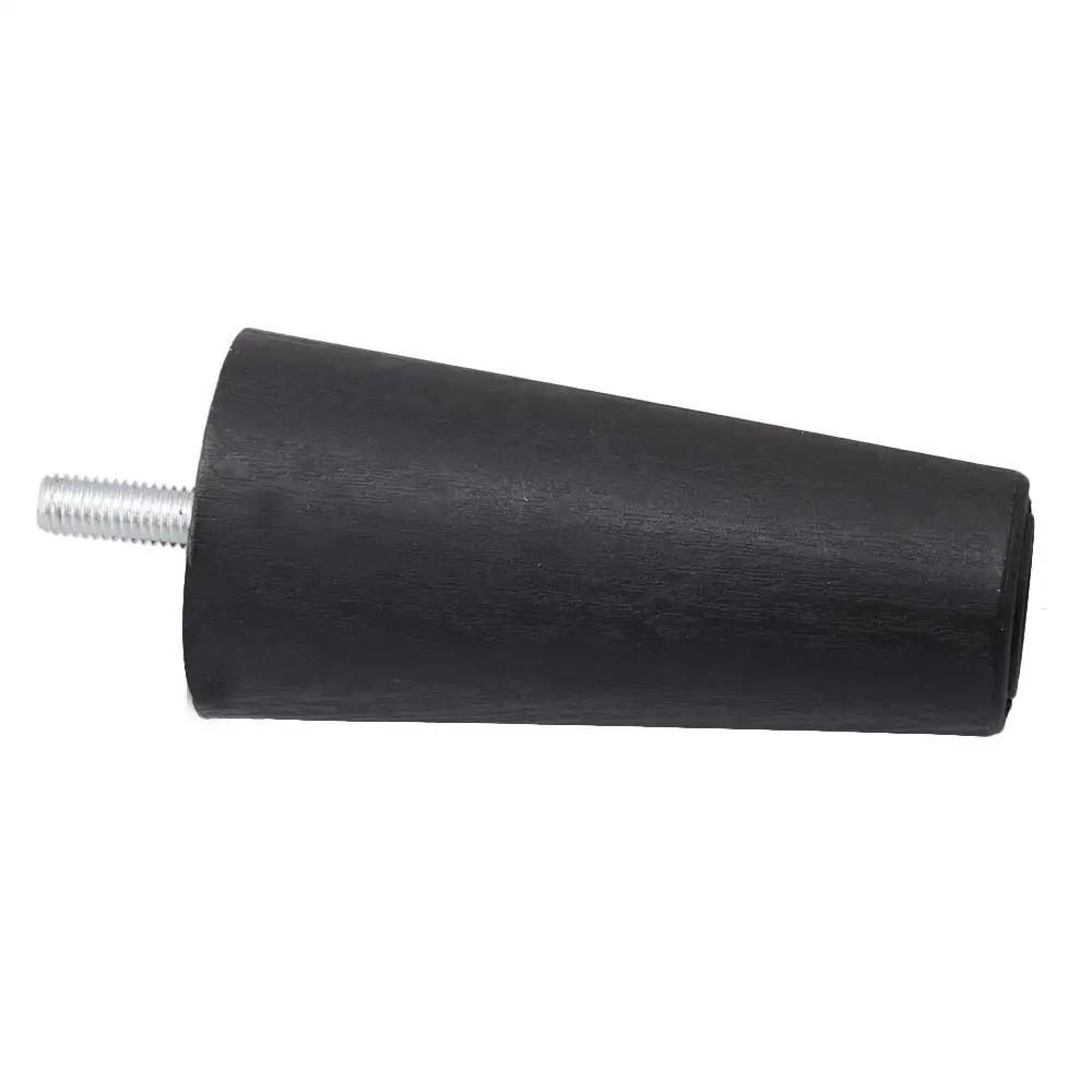 6/" Plastic Sofa Legs Round Tapered Replacement Furniture Couch Leg Set of 4
