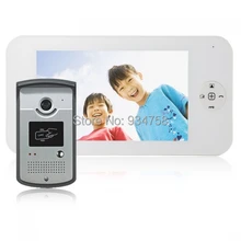 1V1 7 pulgadas TFT Color Digital LCD Monitor 1/3 CMOS cámara de visión nocturna sistema de teléfono