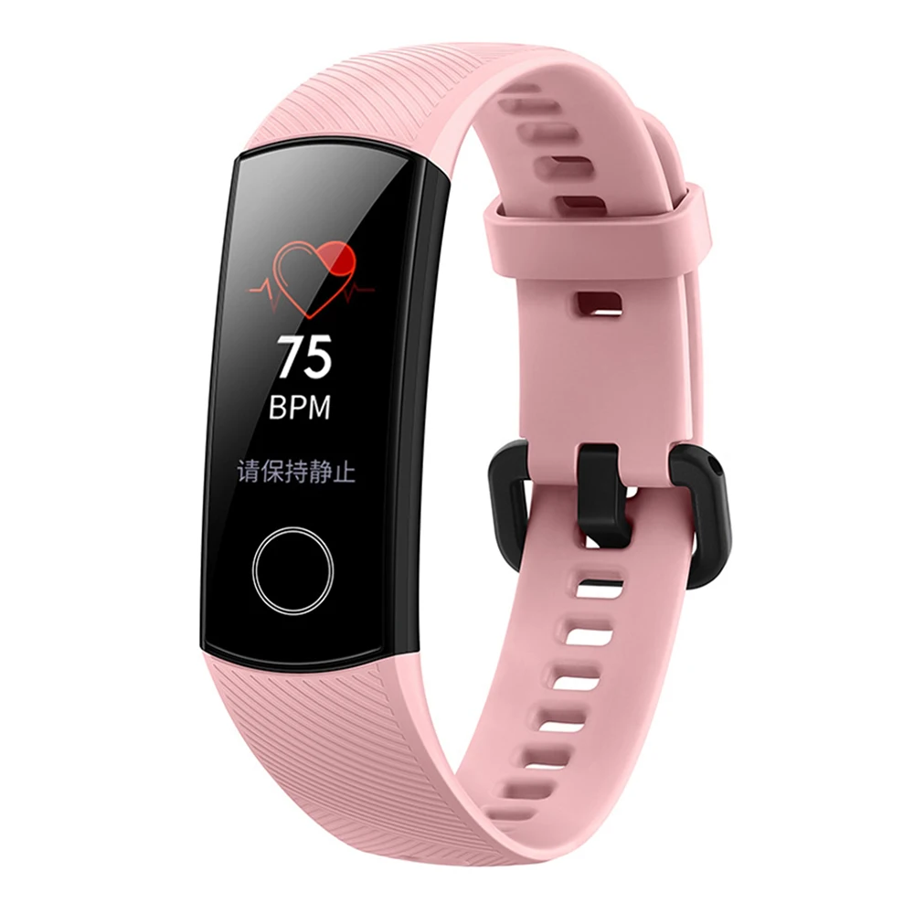 Умный Браслет для huawei Honor Band 4 ремешок Amole силиконовый цветной экран фитнес трекер
