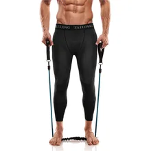 Gotoly Body Shaper мужское компрессионное трико корректирующая одежда пот брюки 3/4 леггинсы для тренировок быстросохнущие брюки талия тренажер