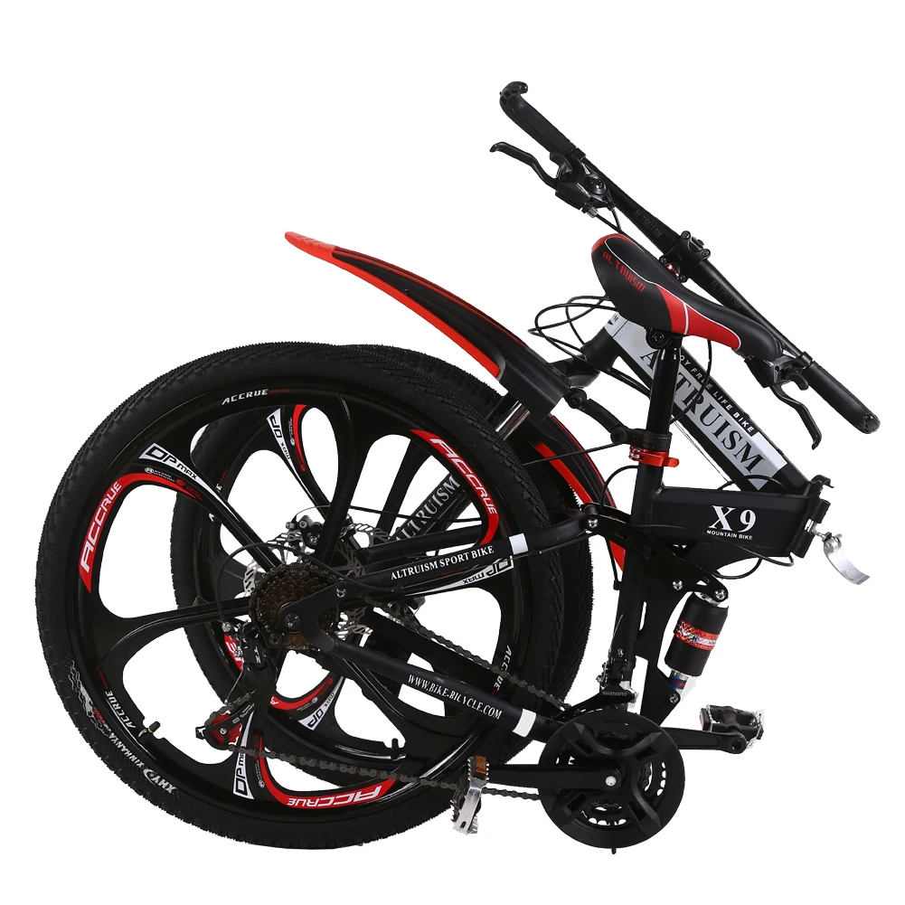 Top Altruism X9 Mens Womens mountain bike 21 speed Steel Gear shift 26 Inch Double Disc Brakes Bicycles Road Cycling Riding 2 Top Altruism X9 Mens Womens mountain bike 21 speed Steel Gear shift 26 Inch Double Disc Brakes Bicycles Road Cycling Riding 2
