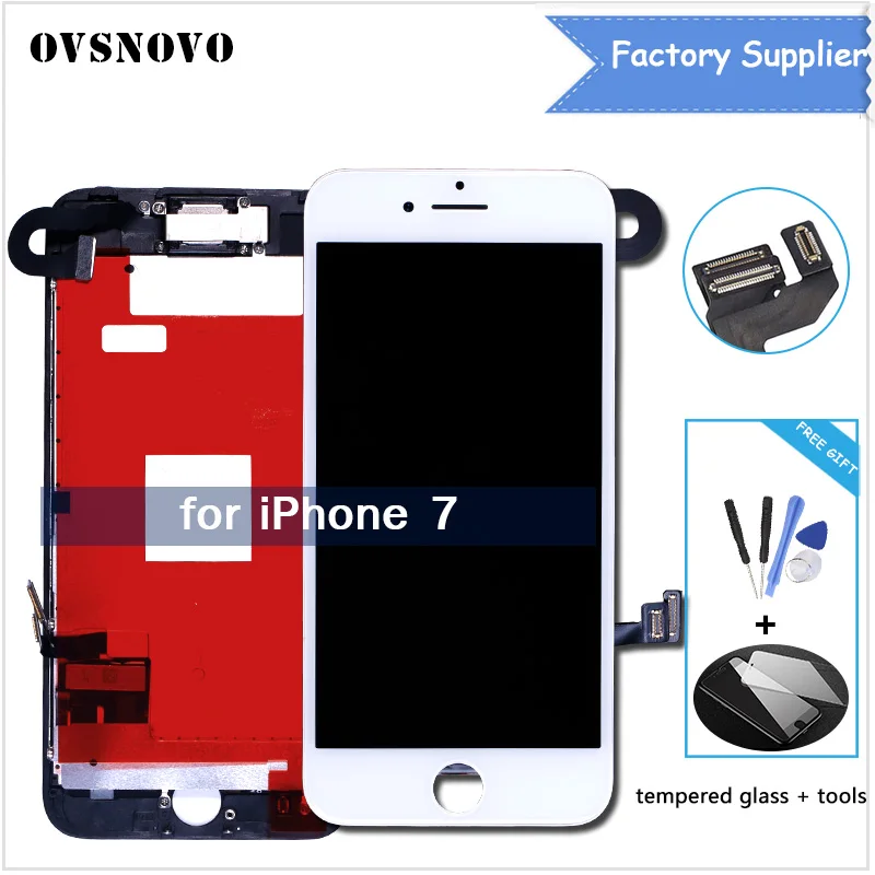 

Full Assembly LCD Screen for iPhone 7 7g A1660 A1778 A1779 LCD Display Touch Screen Digitizer Replacement +Front camera +GIFT