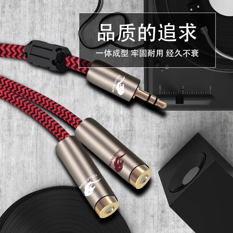 HIFI стерео аудио кабель AV 3 5 мм до 2 RCA Женский для ноутбука компьютера MP3 ТВ