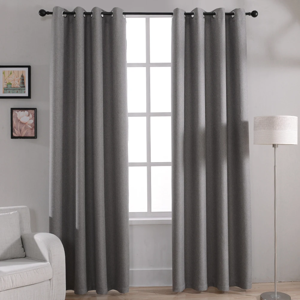 Popular Modern Blackout Curtainsbuy Cheap Modern Blackout - Modern Solid Blackout Curtains For Bed Room Living Room Window Curtaindrapes Shades Window Treatments Gray popular modern blackout curtainsbuy cheap modern blackout - modern solid blackout curtains for bed room living room window curtaindrapes shades window treatments gray