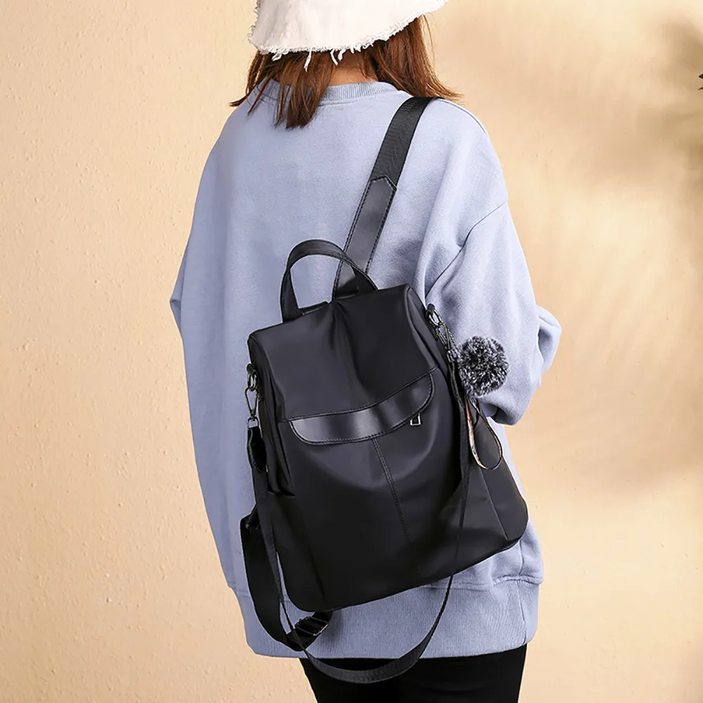 Women Backpack Trend Wild Oxford Cloth Bag Large Capacity Travel Backpack Woman Teenage Fashion