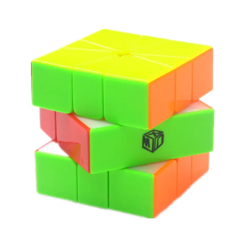 Qiyi X MAN Volt Cubo Magico Stickerless Square One SQ1 Cube Магическая Головоломка Развивающие игрушки для