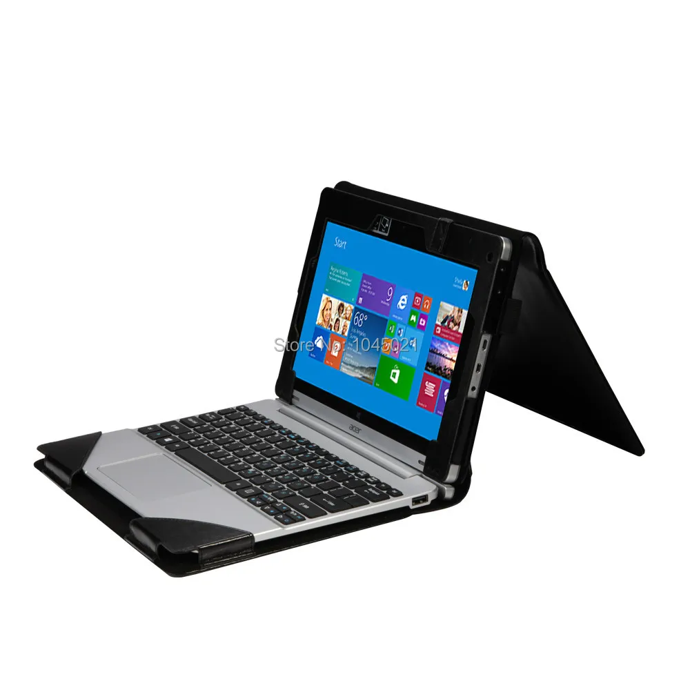 Soft Keyboard case & Leather Case For Acer Aspire Switch 10 inch Tablet PU case factory direct
