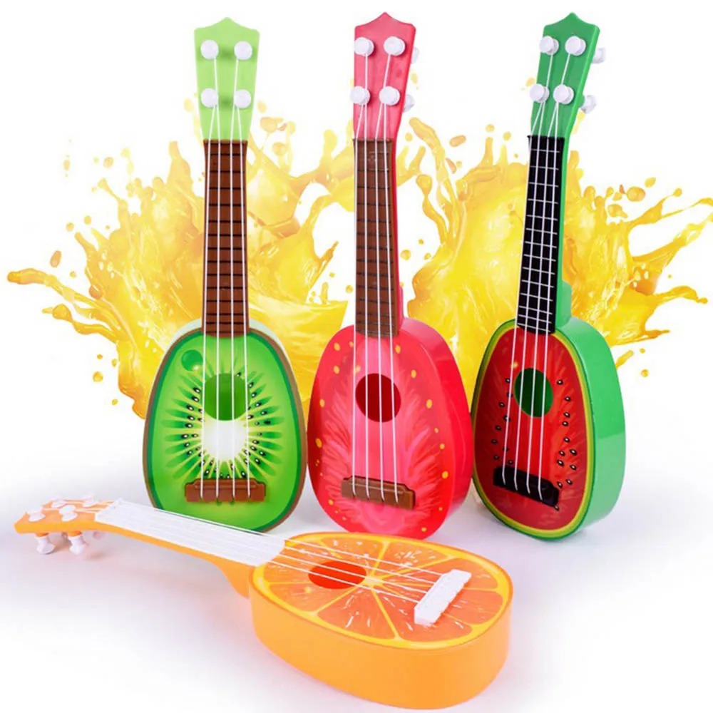Мини-укулеле игрушечная гитара дети игрушечные музыкальные инструменты музыкальное образование развитие Дети День рождения