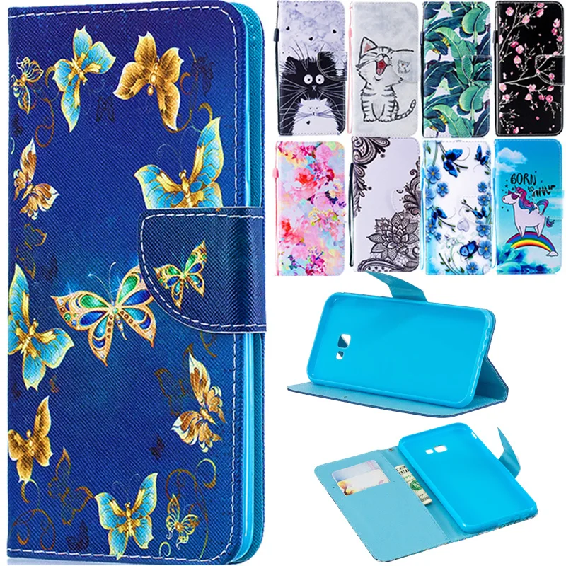 

J4Plus Case on for Fundas Samsung Galaxy J4Plus 2018 Cover sFor Coque Samsung J4 Plus 2018 Covers Wallet Flip Stand Phone Case