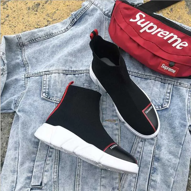 

Elastic Socks Shoes Women Sneakers Korean Version Of The Thick Sneakers Shoes Spring 2018 Wild Shoes zapatillas mujer casual