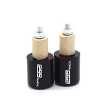 Аксессуары для мотоциклов 22 мм рукоятки «Грипсы» крышки бара концевые Заглушки для Ducati 1299 Panigale/S/R