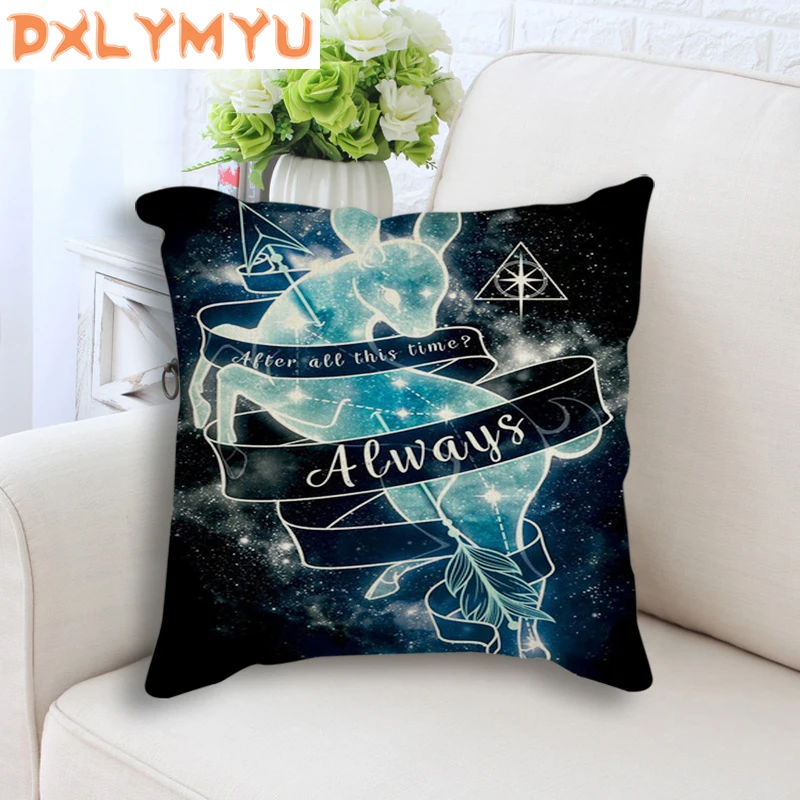 

Nordic Pillowcase Totoro Anime Pokemon Fox Constellation Linen Decorative Cushion Cover for Sofa Bed Home Decor Throw Pillow