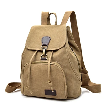 

2019 Casual Female Travel Rucksack Women Canvas Backpack Preppy Style School Lady Girl Student School Laptop Bag mochila bolsas
