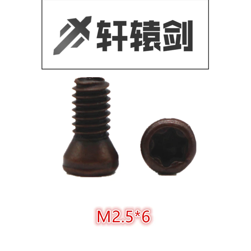 

50pcs Screws M2.5*6 M2.5*7 M2.5*8 Metalworking tools for lathe tool insert CNC Arbor Accessories
