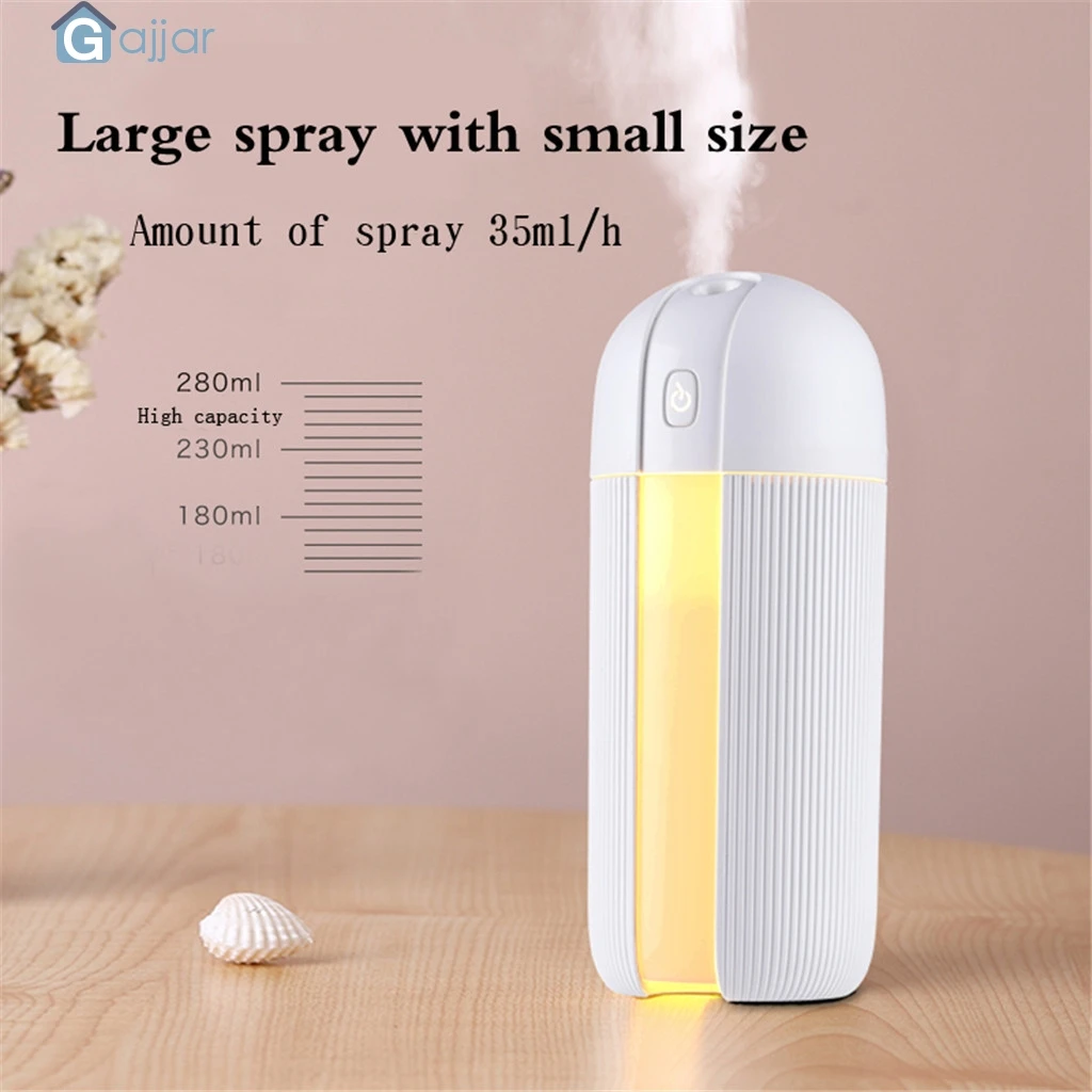 

2019 Air Mini LED Humidifier USB Purifier Home Office Car Steam Air Aromatherap Dropshiping 19MAR5