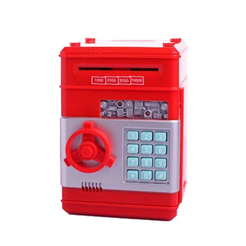 

Novelty Toys Electronic Piggy Bank Safe Children Digital Coins Cash Saving Safe Deposit ATM Machine Birthday Gift for Kids