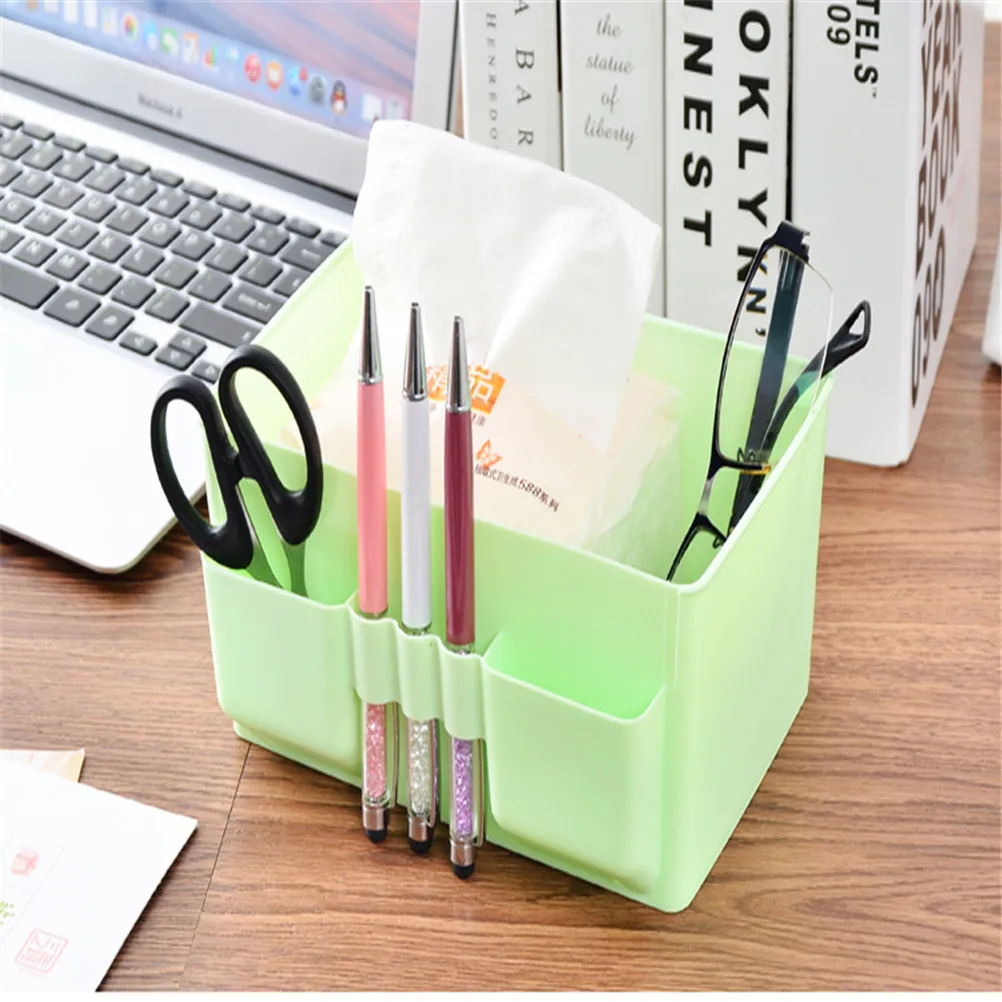 20*12*10cm Practical Cosmetic Makeup Organizer Storage Box Desktop Organizer 1pc