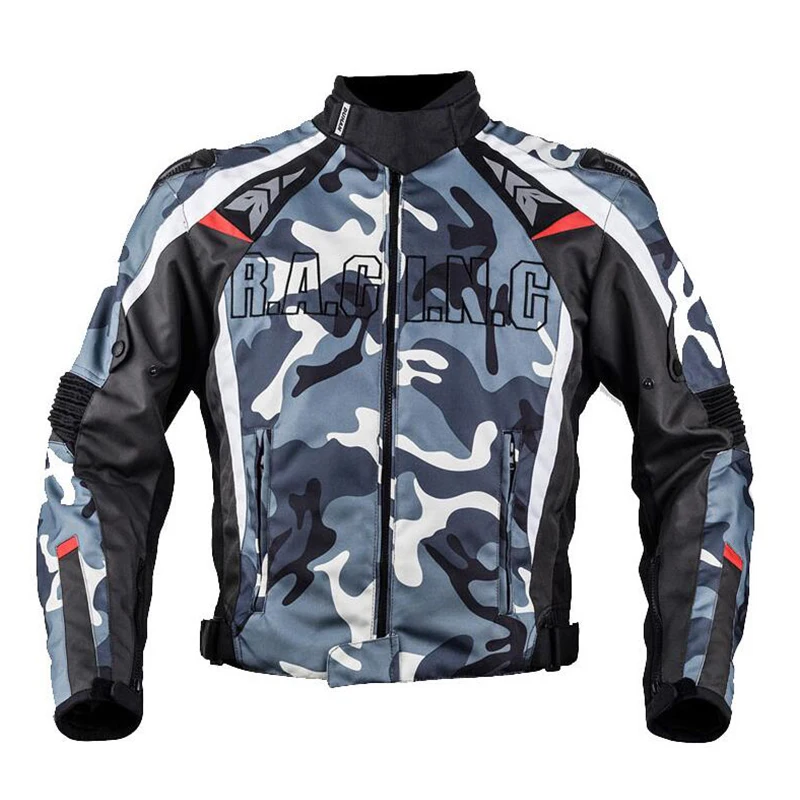 Духан куртка для гоночного мотоцикла черный синий камуфляж сервировочная Джерси камуфляж Король джунглей мотоциклетная куртка супер Светоотражающая одежда