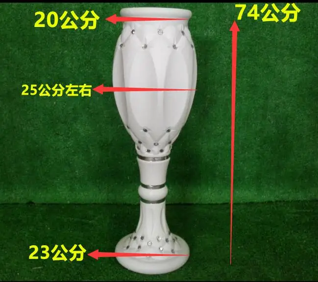 Свадебный Римский столб дорожный цветок горшок пластиковый Римский столб дорожный цветок введение новый стиль