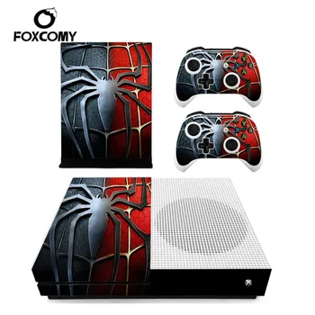 

Red and White Umbrella Custom Vinyl Console Cover For Microsoft Xbox One SLIM Skin Stickers Controller Protective For XBOXONE S