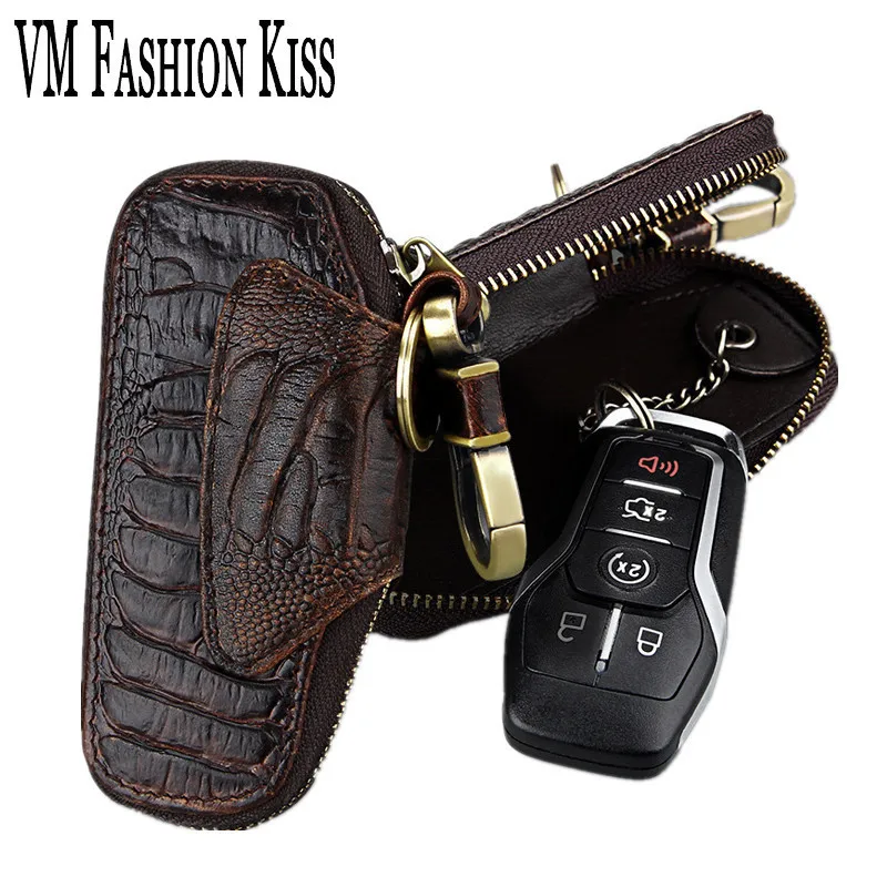 VM FASHION KISS 2018 Новый Автомобильный держатель для ключей из натуральной кожи