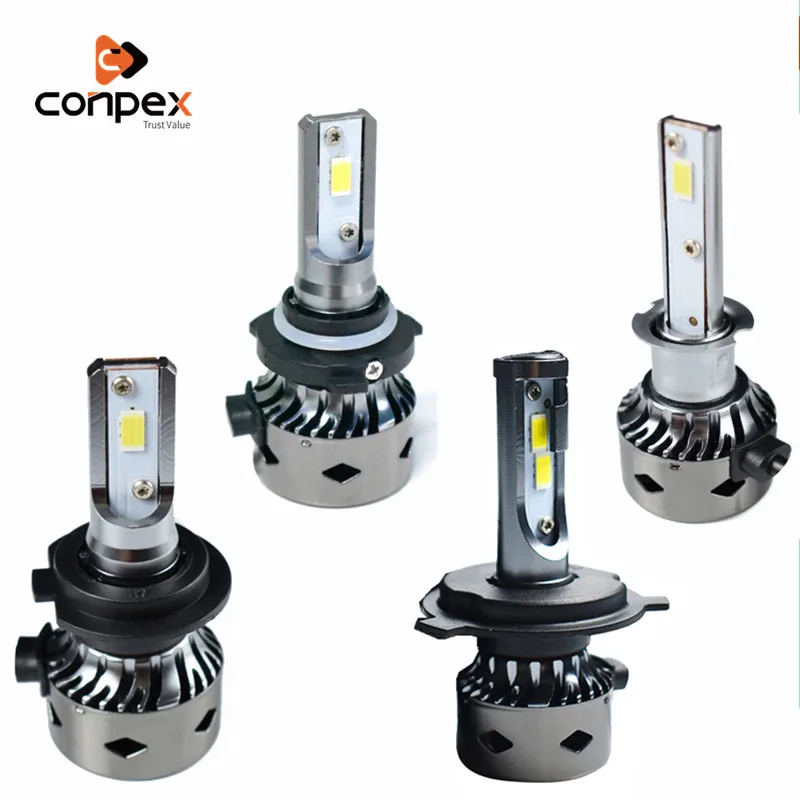 

conpex car styling car led headlight Auto Light Bulb LED H1 H3 H4 H7 H11 9005 9006 for Toyota Camry Corolla 4runner Tundra rav4