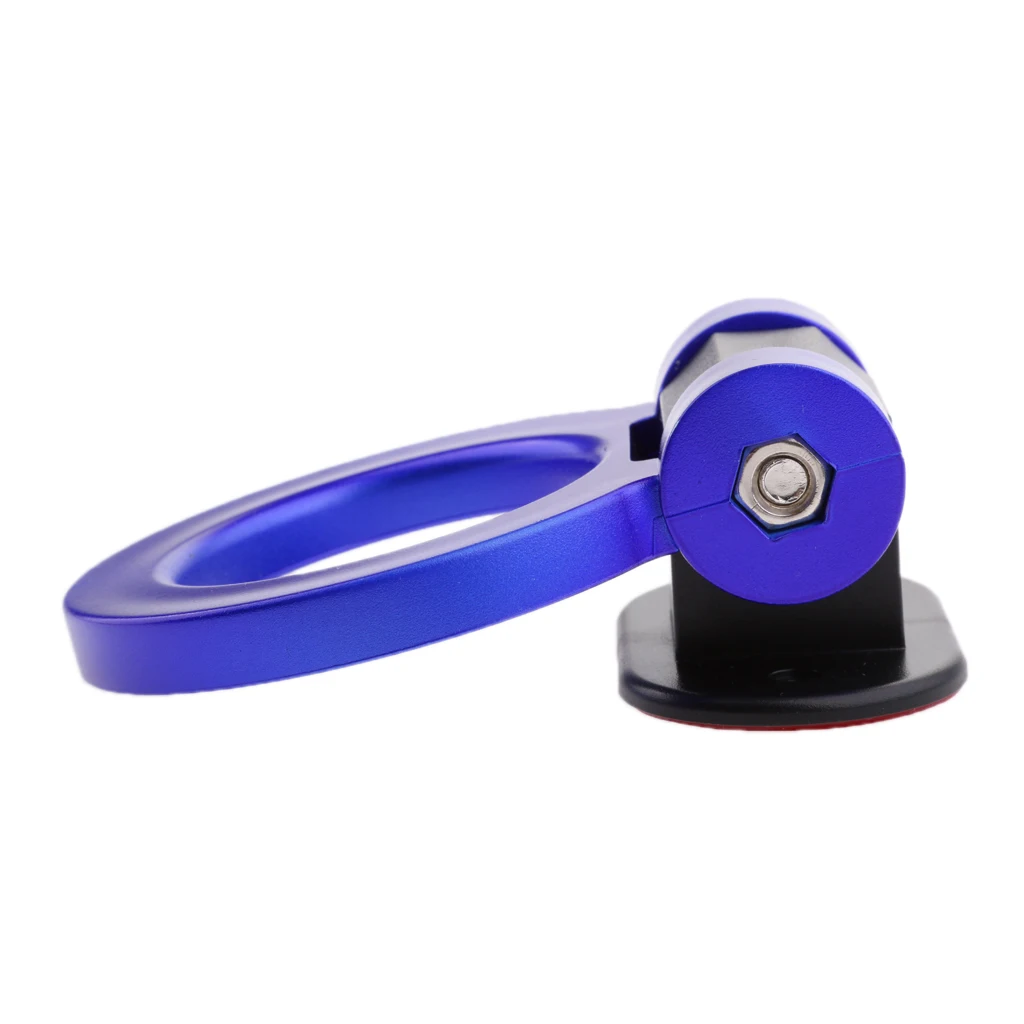 Racing Tow Hook Ring for Car SUV Front Rear Bumper Decoration ONLY ABS Plastic Apply Onto Bumper