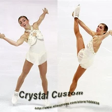 Фигурное катание на льду платье для детей Модное Новое Брендовое платье для фигурного катания для соревнований DR3536