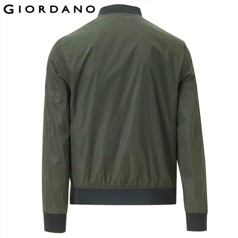 Giordano мужская двусторонняя куртка бомбер камуфляжная на молнии спереди Chaquetas Hombre