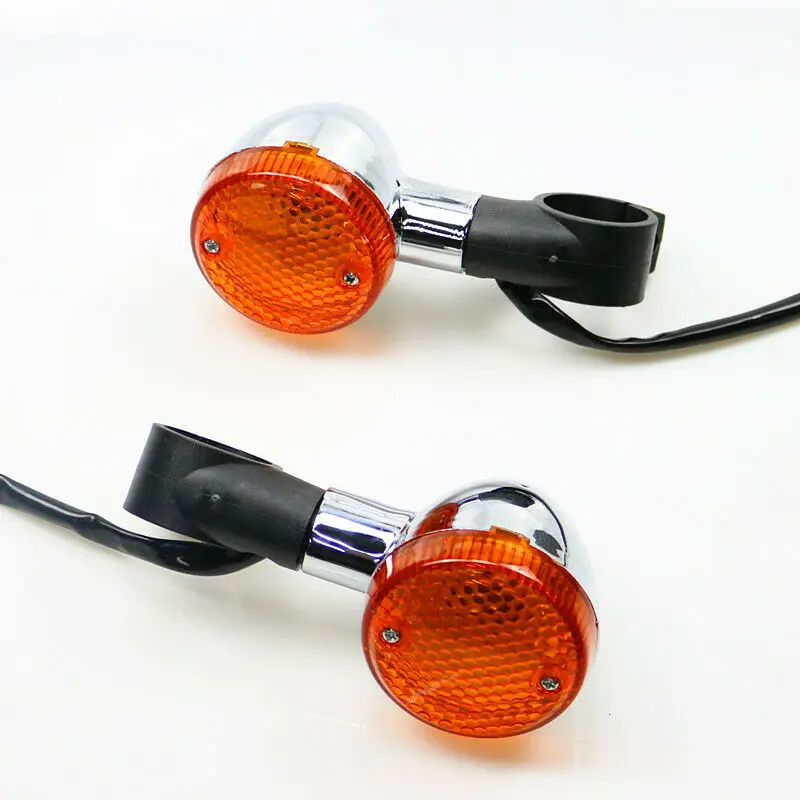 

Front Turn Signal Indicator Light For Honda STEED shadow 400 750 600 Custom