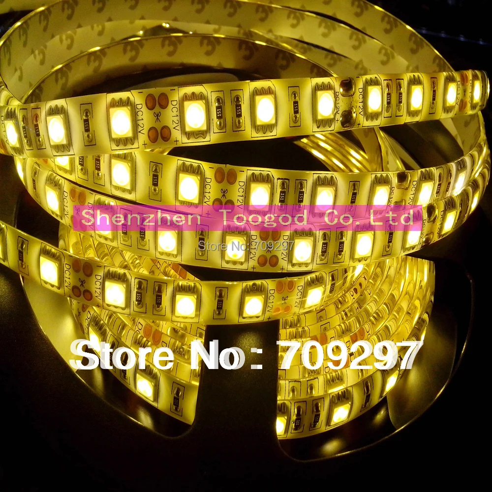 DC 24 В 5 м 300LED белый/теплый белый/синий/зеленый/красный/RGB IP65 водонепроницаемый SMD 5050