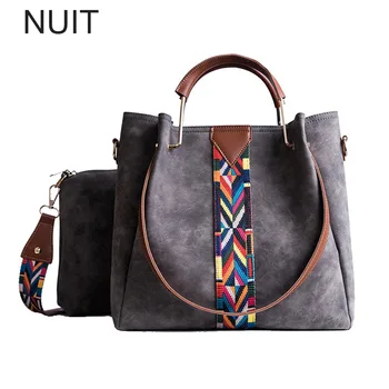 

Women Leather Handbags Wide Strap Metal Handle Pu Leather Women Shoulder Bag Casual Women Messenger Crossbody Bags