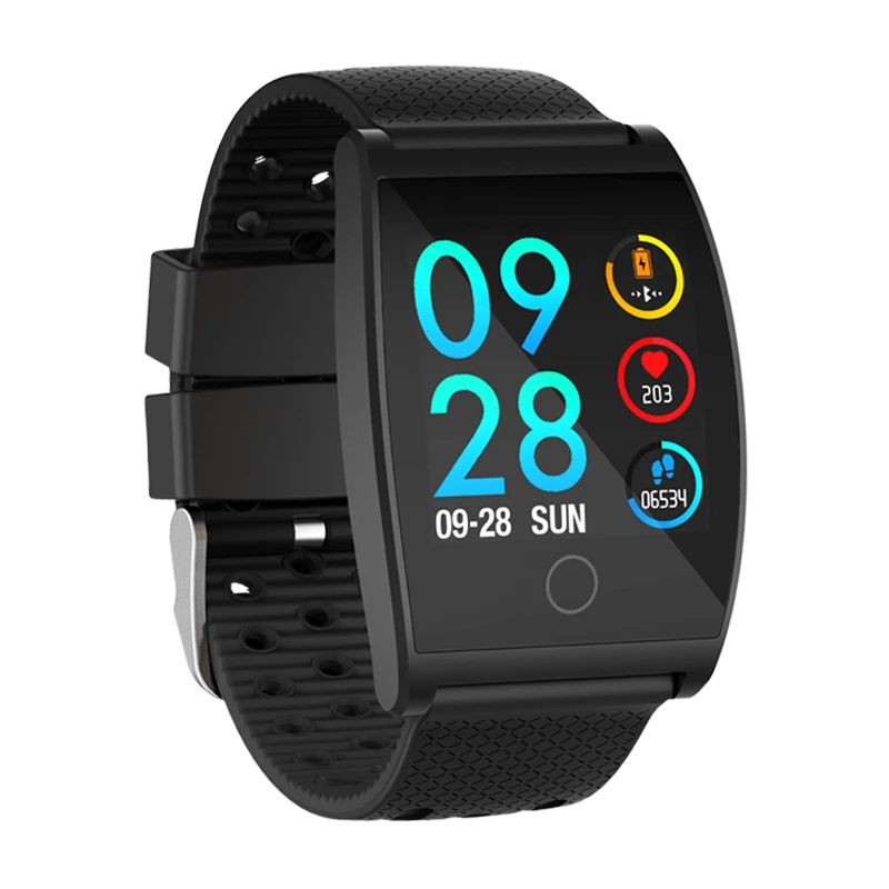 

QS05 Big Screen Smart Watch 2018 Blood Pressure Heart Rate Monitor Sports Tracker Pedometer Fitness Smartwatch for IOS Android