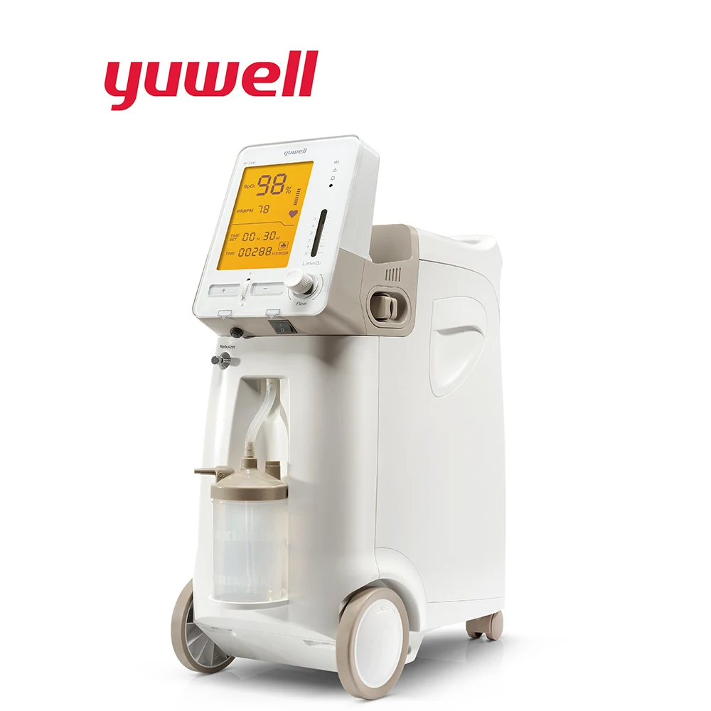 

Yuwell 9F-3AW Portable Oxygen Concentrator Medical Oxygen Generator Medical Oxygen Device Home Oxygen Machines Medical Equipment