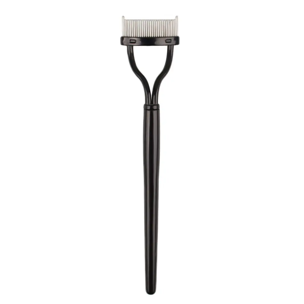 Professional Fashion Make Up Steel Needle Mascara Guide Applicator Eyelash Comb Eyebrow Brush Curler Cosmetic Tool | Красота и