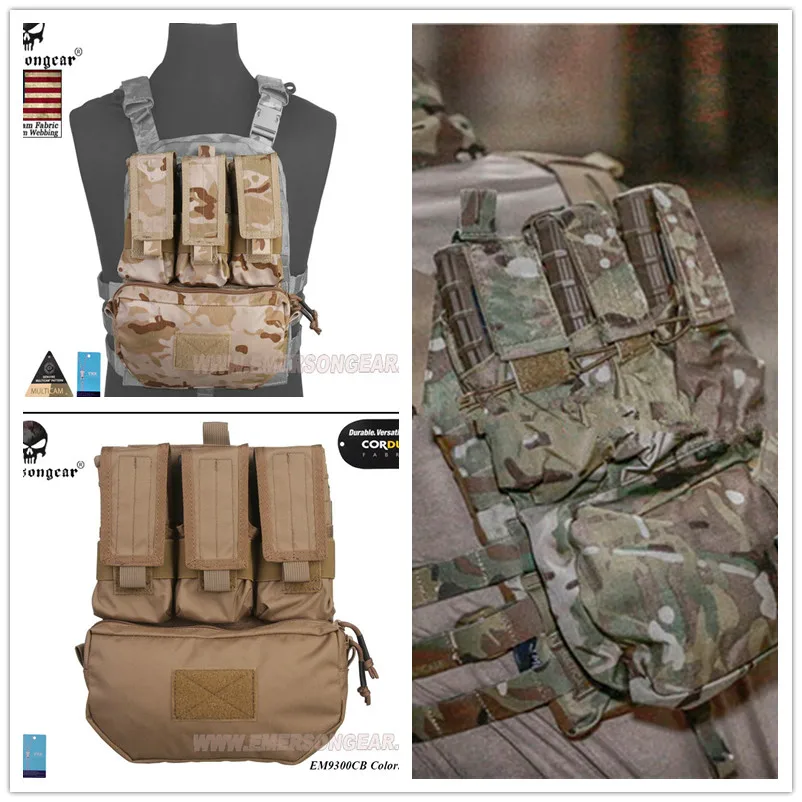 Emersongear Assault Back пакет панели 500D Cordura Coyote коричневый военный молл для охотничьих