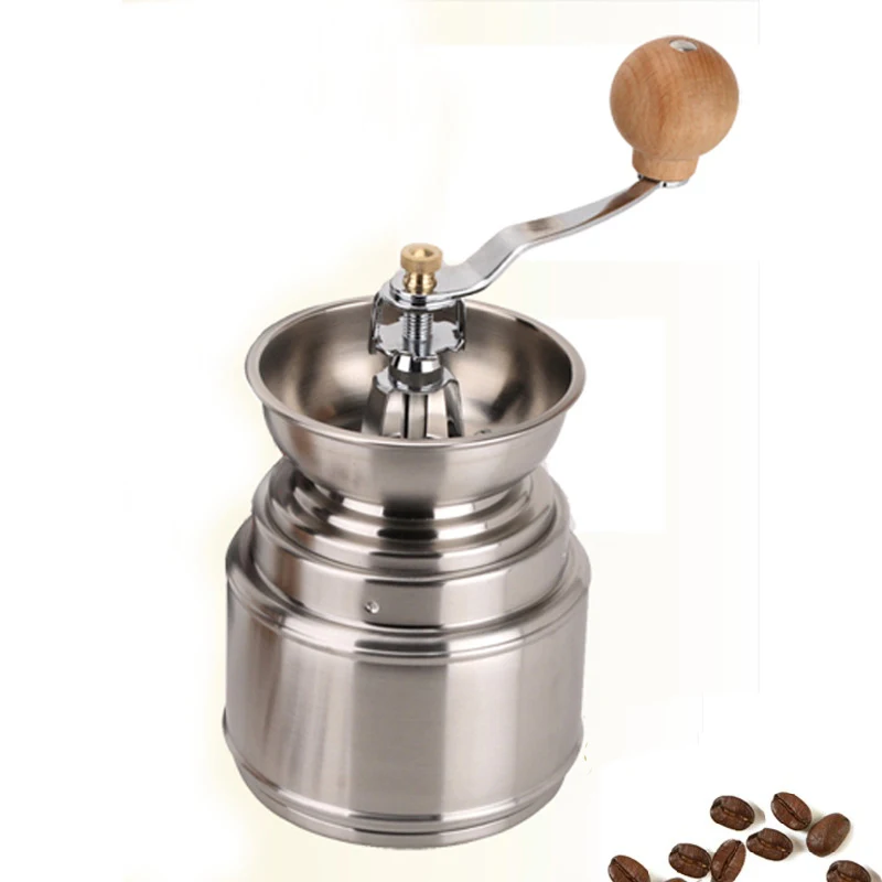 Ручной для специй кофемолка из нержавеющей стали с керамическим сердечником для кофе