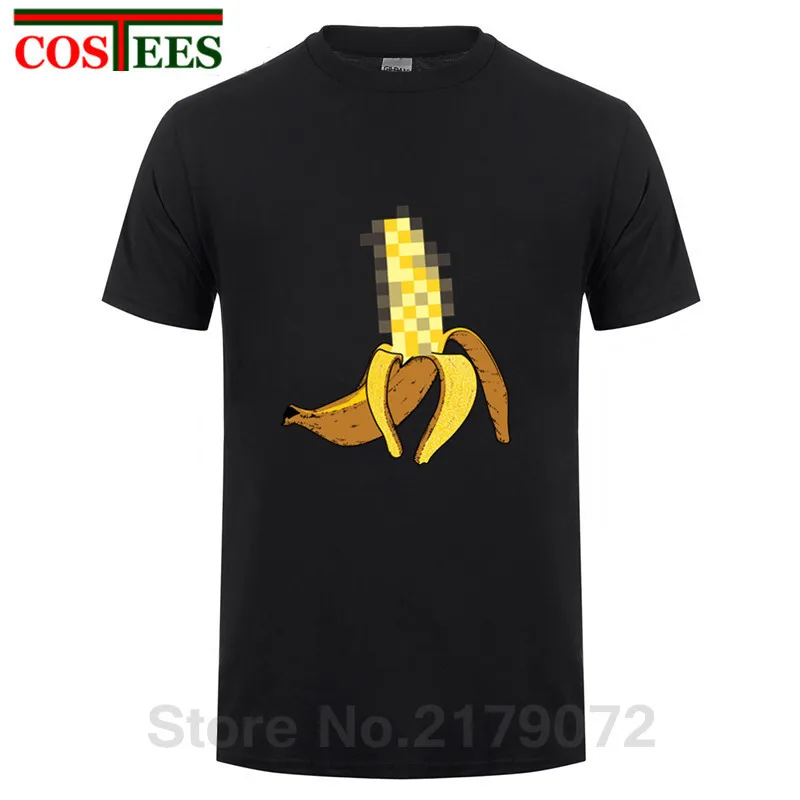 censored banana t shirt