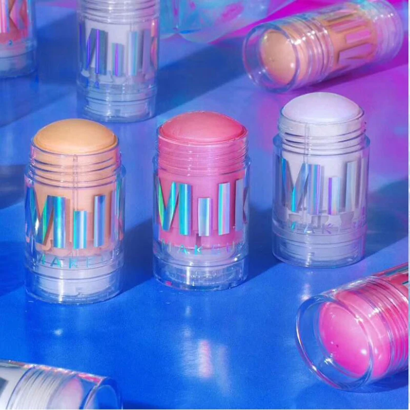 

Dropshipping New Arrival Supernova Startdust holographic highlighter Stick Luminous Blur Stick Mars 5 Color Can choose