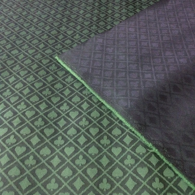 FT-04 двухцветная покерная скатерть, дизайн, черный и зеленый водонепроницаемый подходит высокоскоростная ткань для покерного стола
