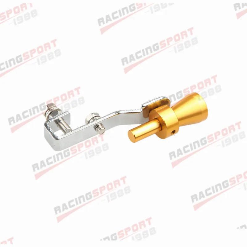 Universal Turbo Sound Exhaust Whistle//Fake Blow Off BOV Simulator Golden S B